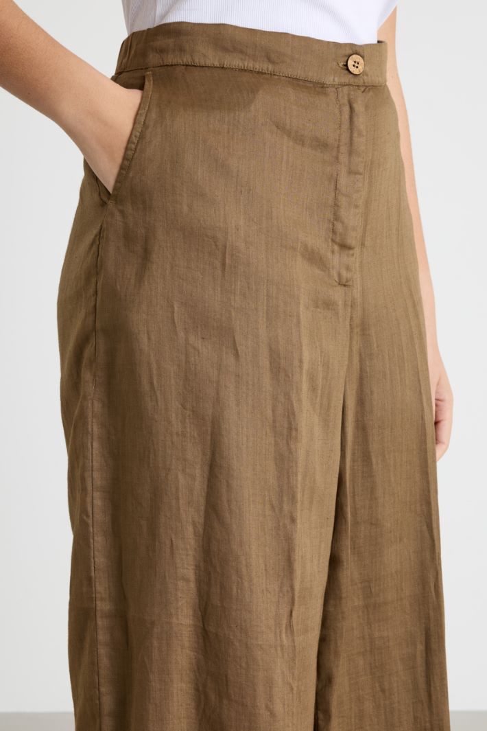 Pantalone in tela Intrend - 3