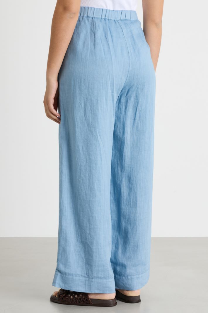 Pantalone in tela Intrend - 4
