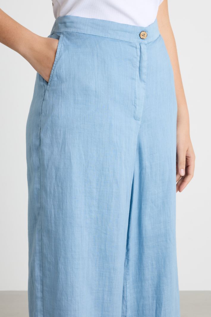 Pantalone in tela Intrend - 3