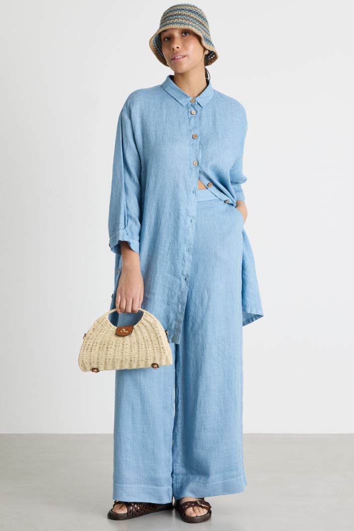 Pantalone in tela Intrend