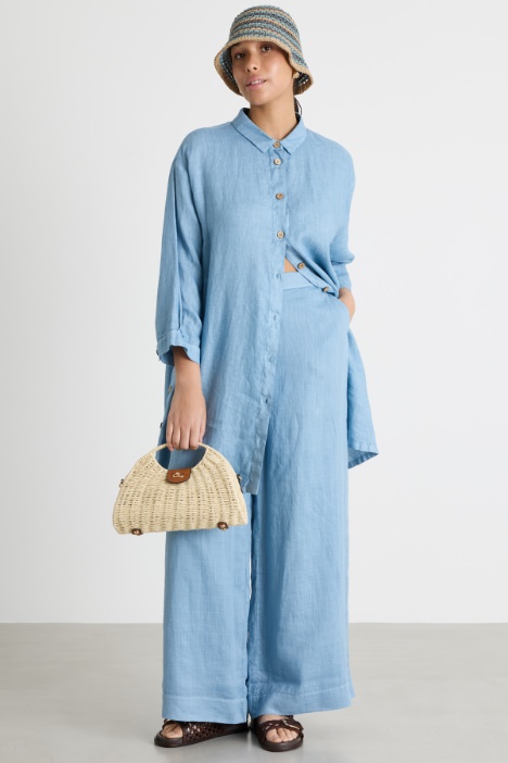 Pantalone in tela Intrend