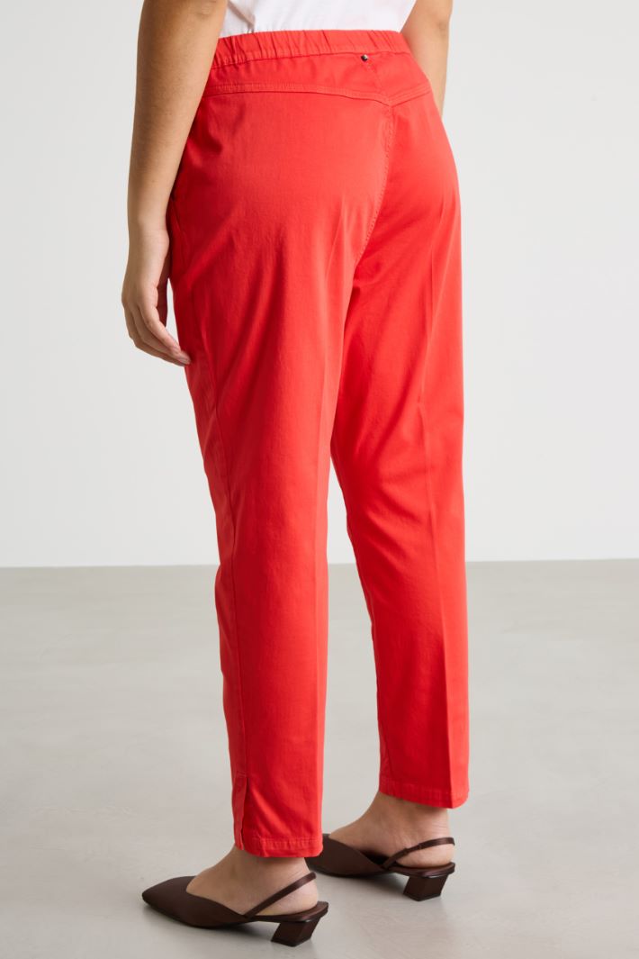 Satin chinos Intrend - 4