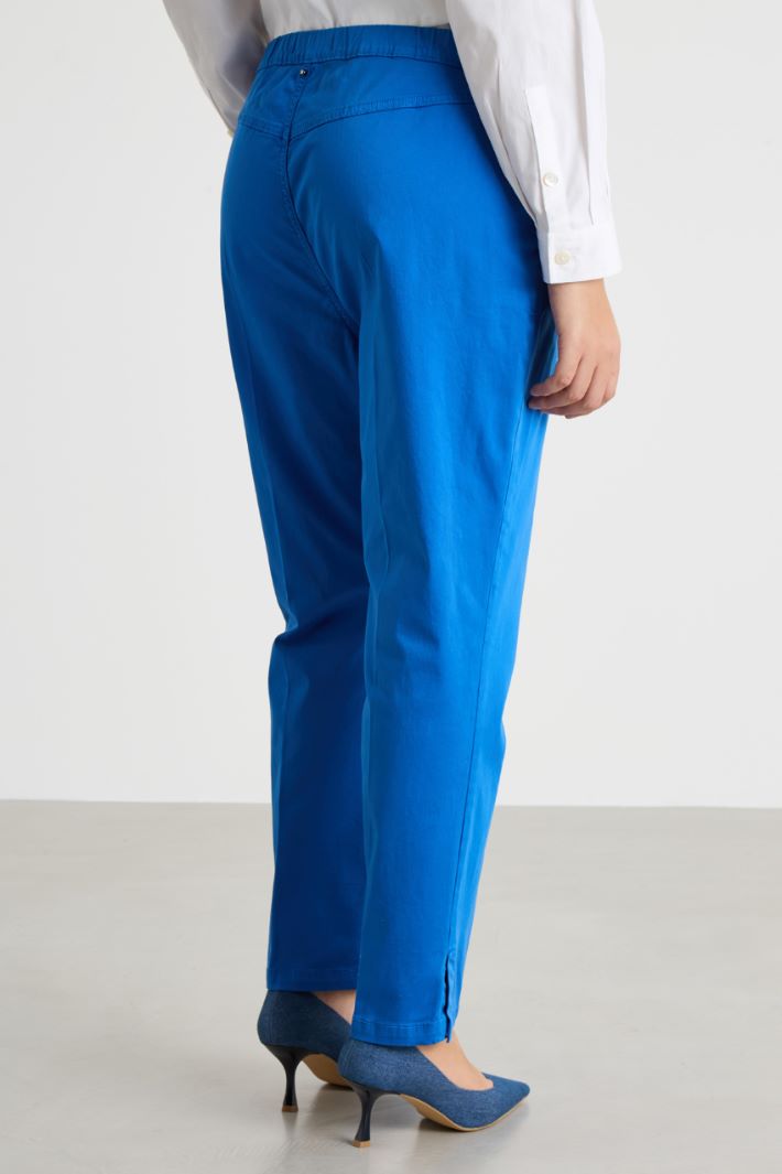 Satin chinos Intrend - 4