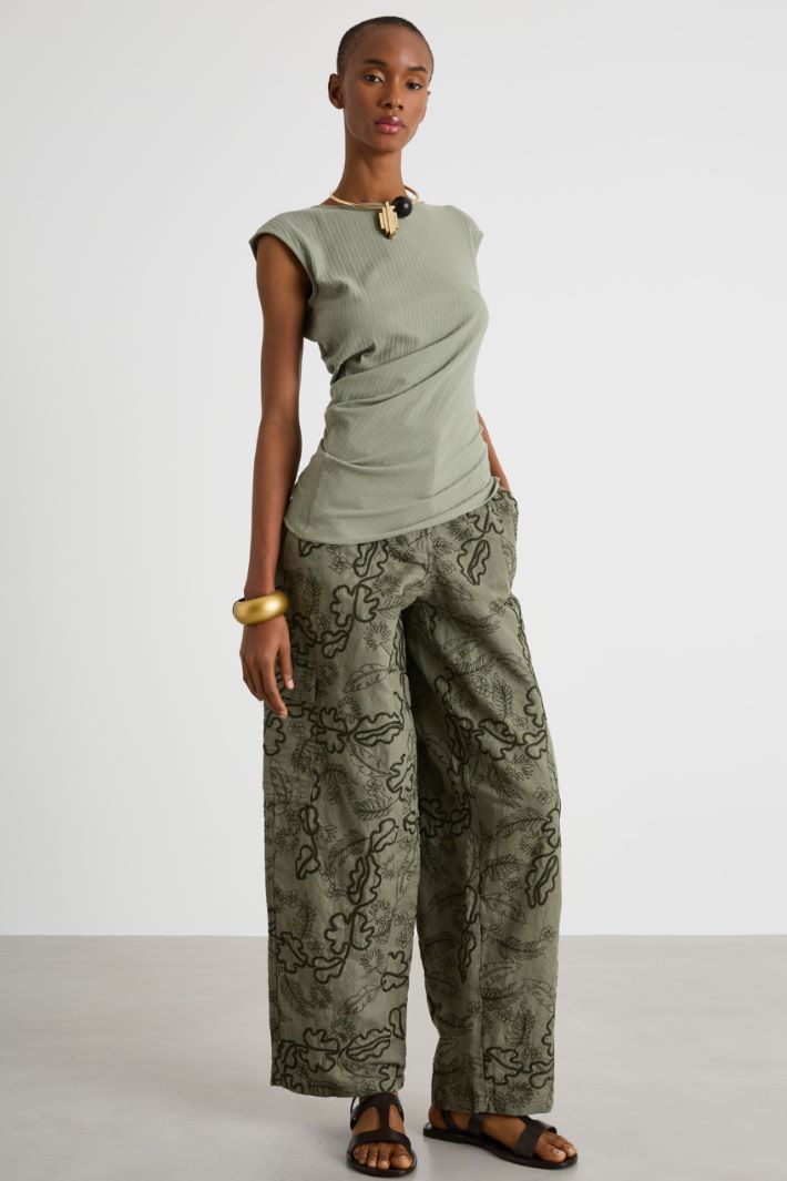 Drill cargo trousers Intrend