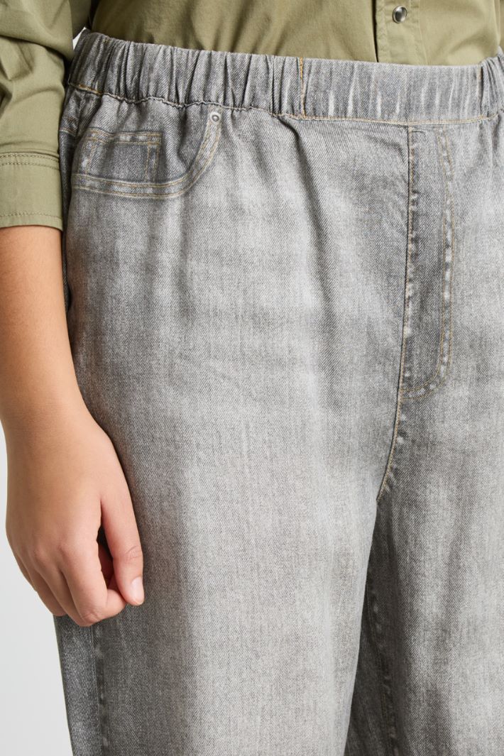 Denim-look trousers Intrend - 3