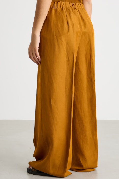 Pantalone ampio in twill