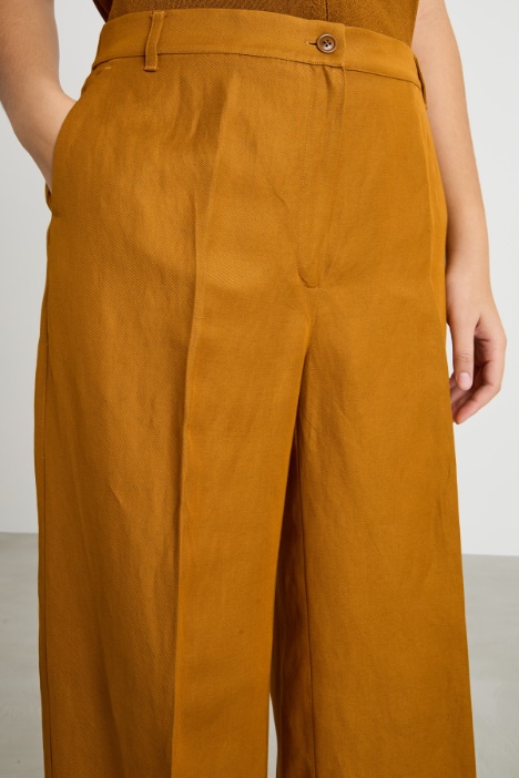 Pantalone ampio in twill