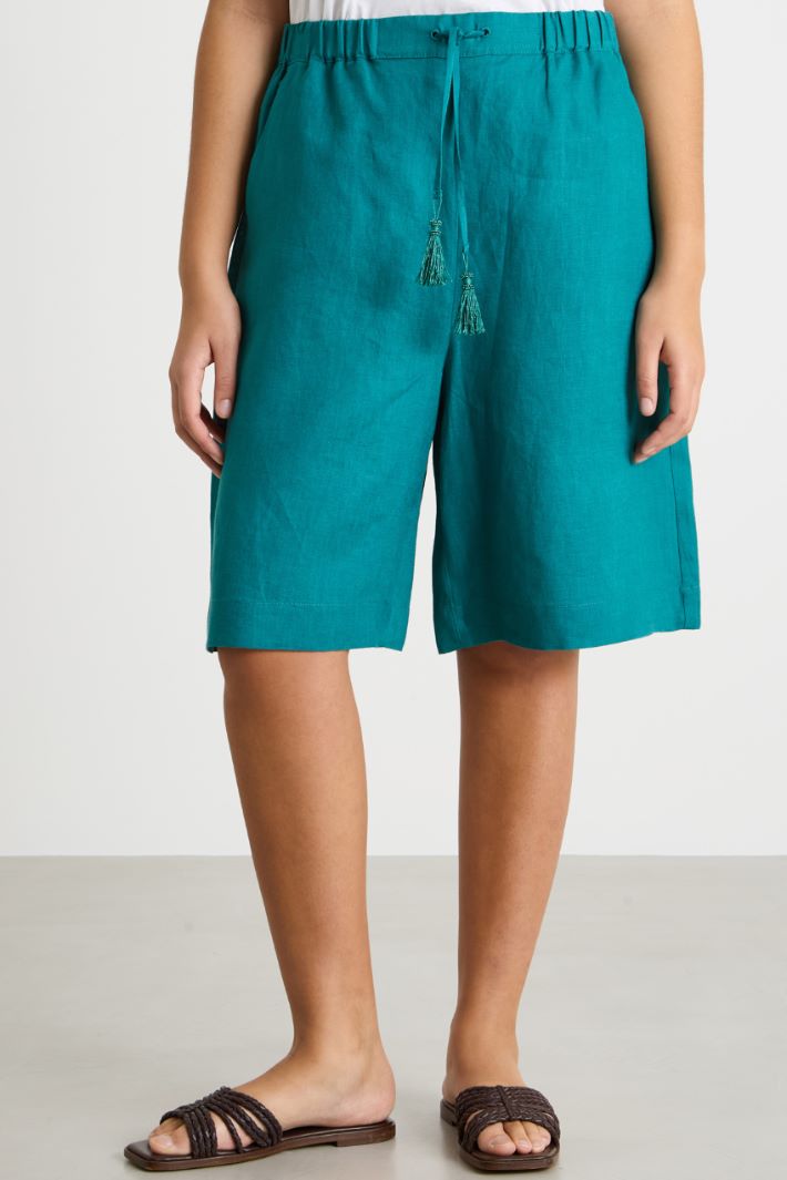 Drawstring Bermuda shorts Intrend - 2
