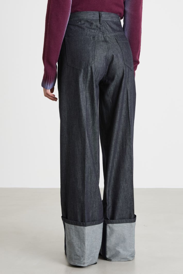 Jeans con risvolto Intrend - 4