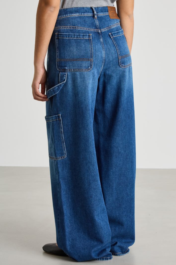 Wide-leg cargo jeans Intrend - 4