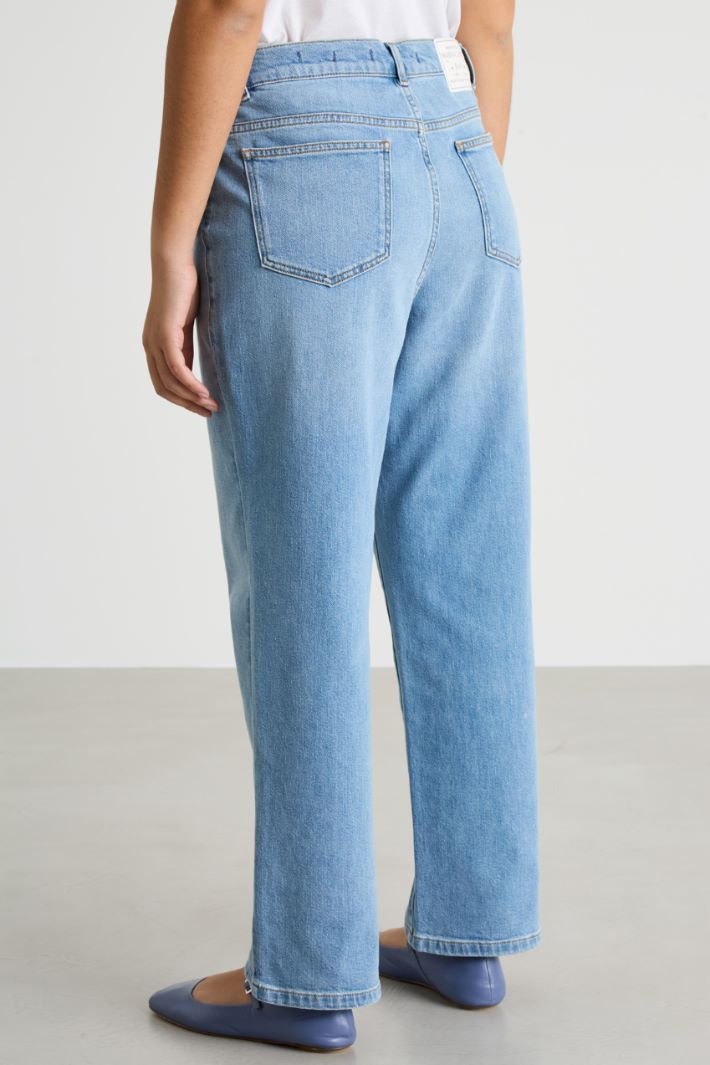 Straight cropped jeans Intrend - 4