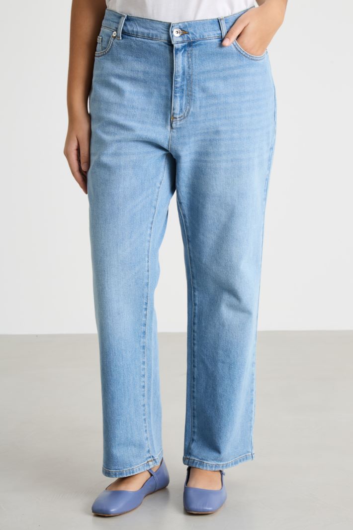 Straight cropped jeans Intrend - 2