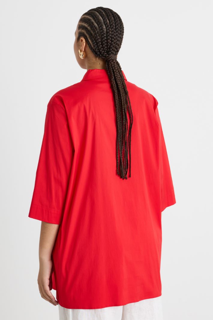 Poplin Blouse Intrend - 4