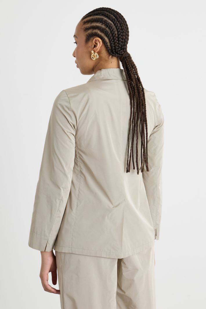 Taffeta Smock Blouse Intrend - 4