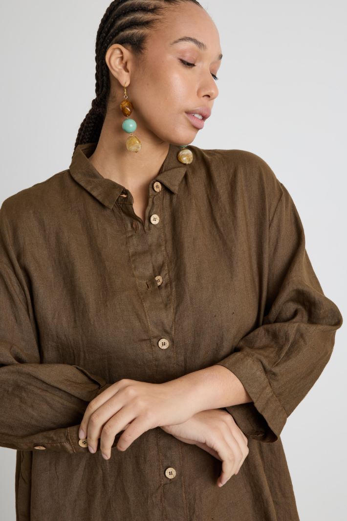 Casacca ampia con spacchi Intrend - 3