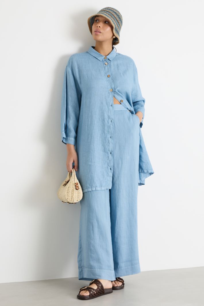 Casacca ampia con spacchi Intrend