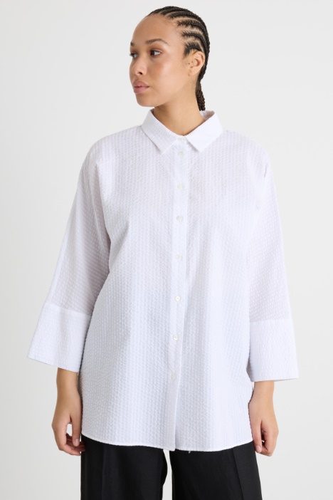 Seersucker tunic Intrend