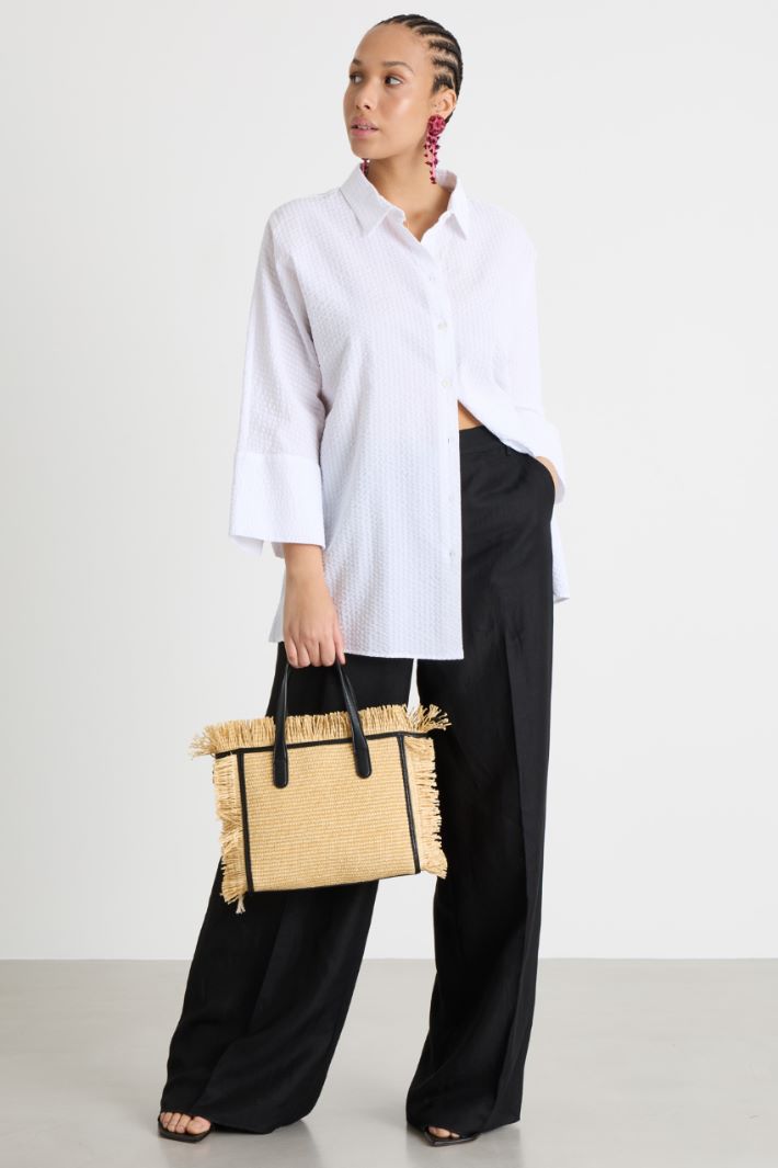 Seersucker tunic Intrend