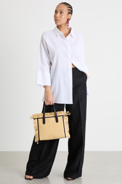 Casacca in seersucker Intrend