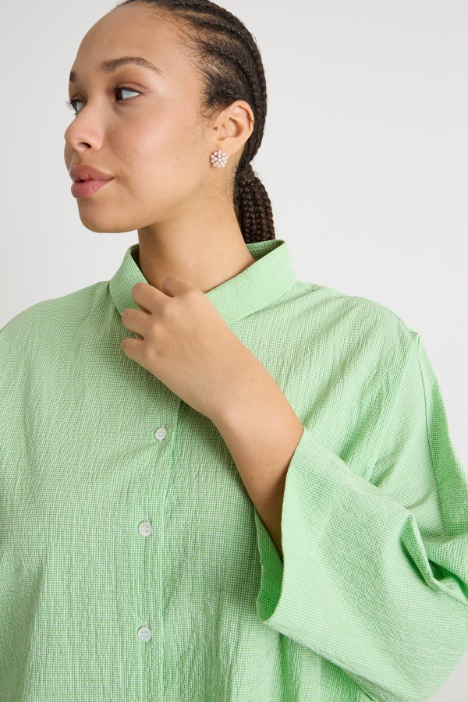 Casacca in seersucker