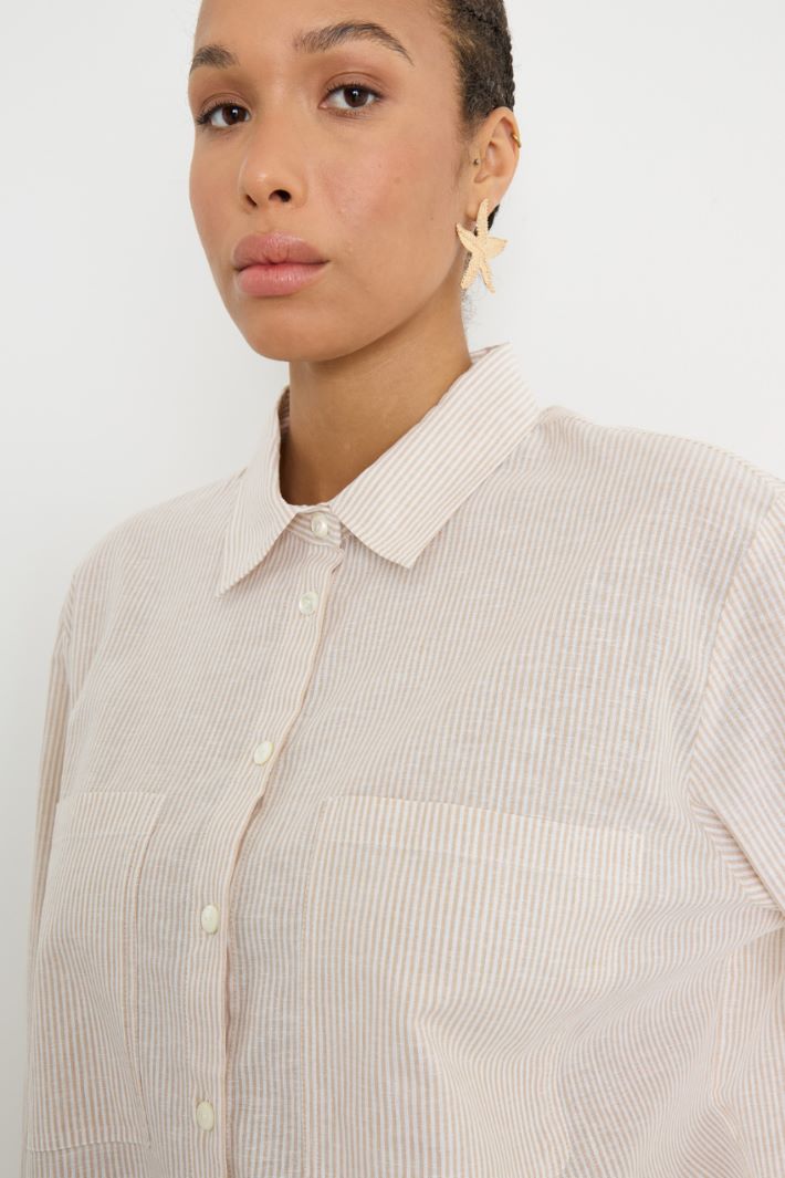 Linen-blend tunic Intrend - 3