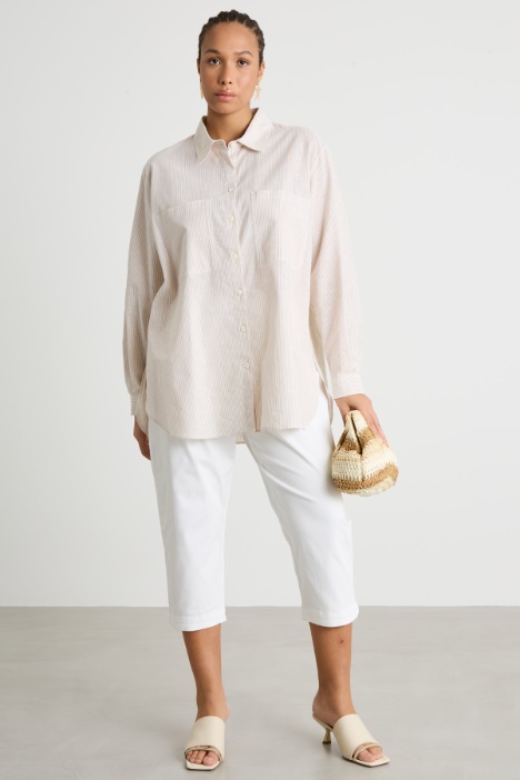 Blusa con bolsillos Intrend