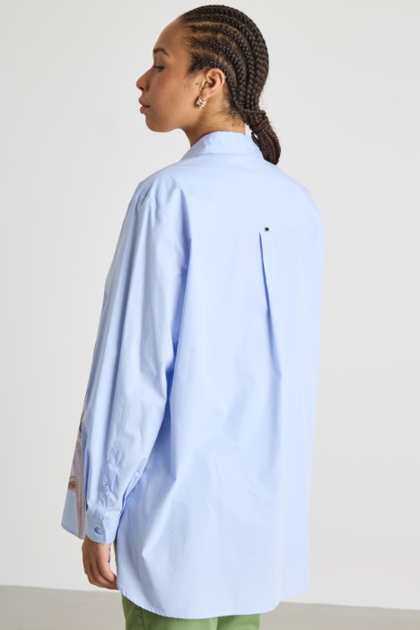 Casacca con stampa piazzata