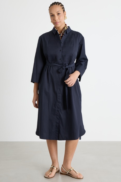 Abito chemisier con plastron Intrend