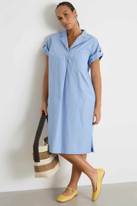 Poplin dress Intrend