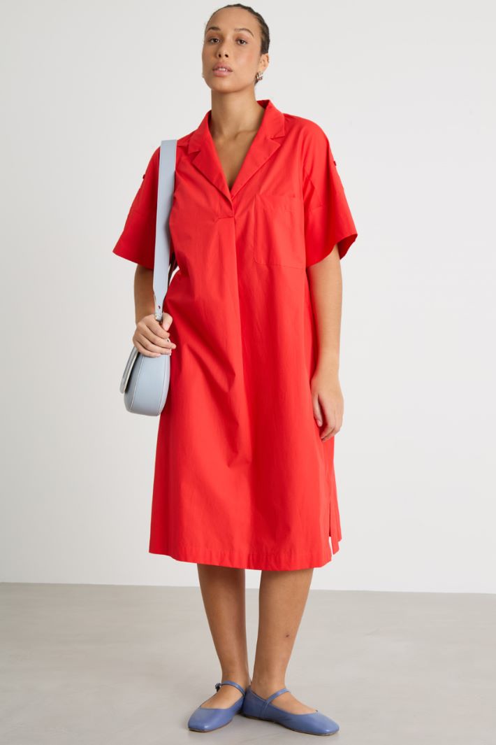 Poplin dress Intrend