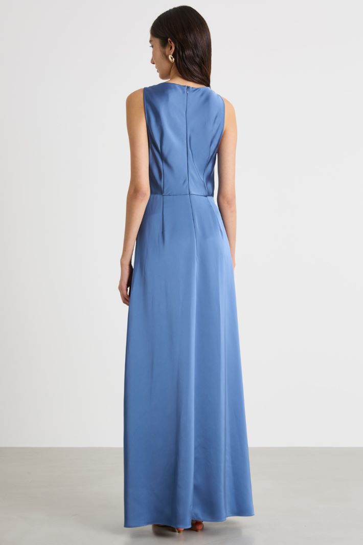 Satin maxi dress Intrend - 4