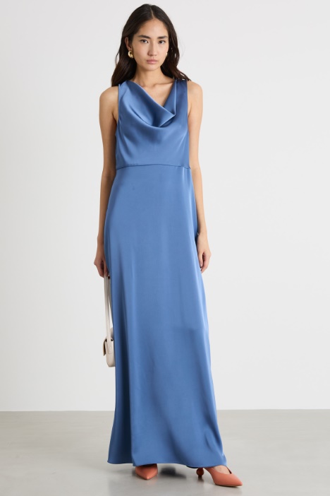 Satin maxi dress Intrend