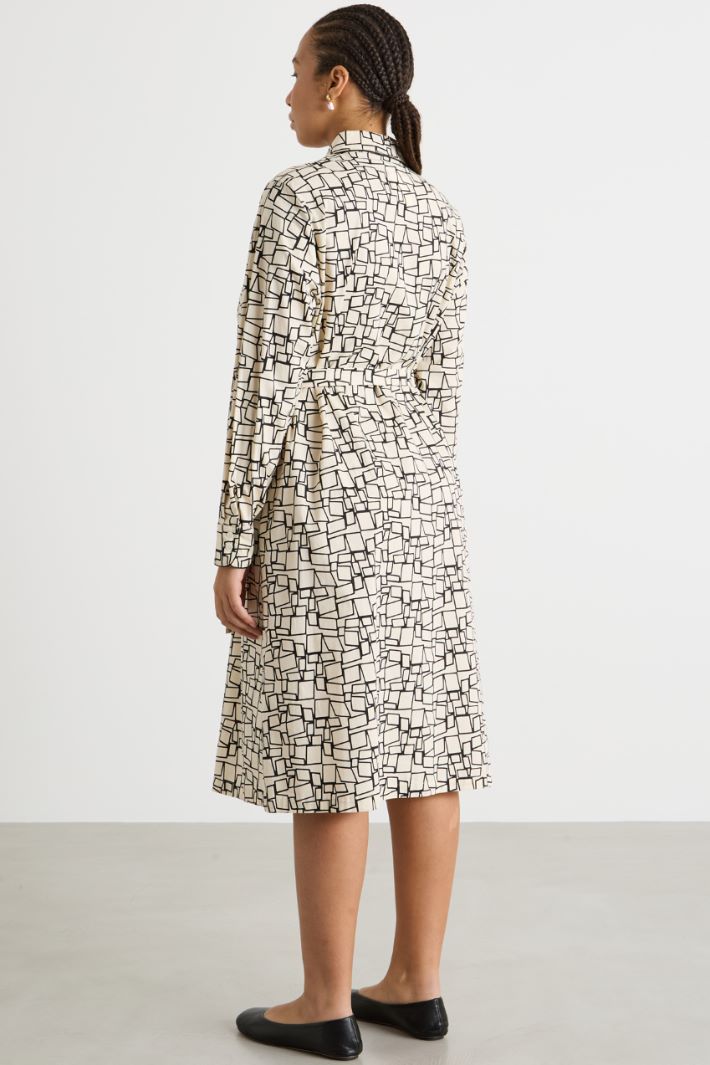 Poplin shirt dress Intrend - 4