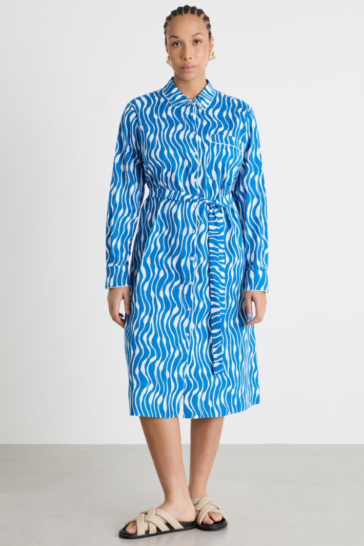 Abito chemisier in popeline Intrend - 2