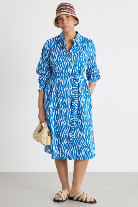 Poplin shirt dress Intrend