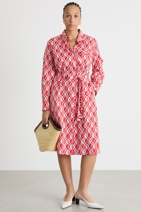 Poplin shirt dress Intrend