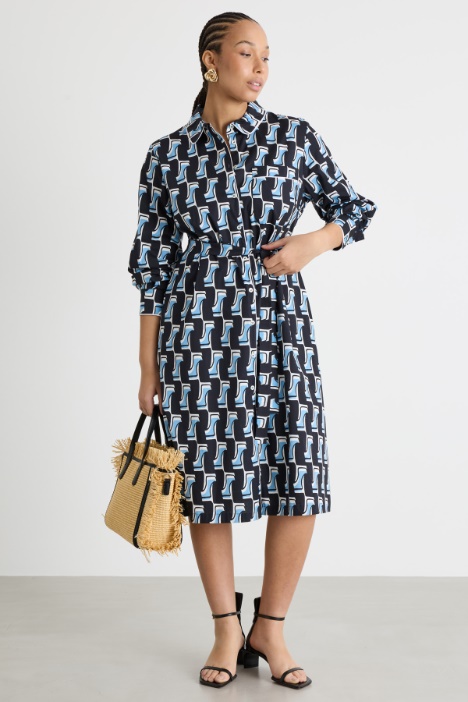 Poplin shirt dress Intrend