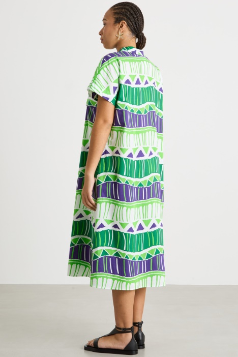 Abito chemisier in popeline