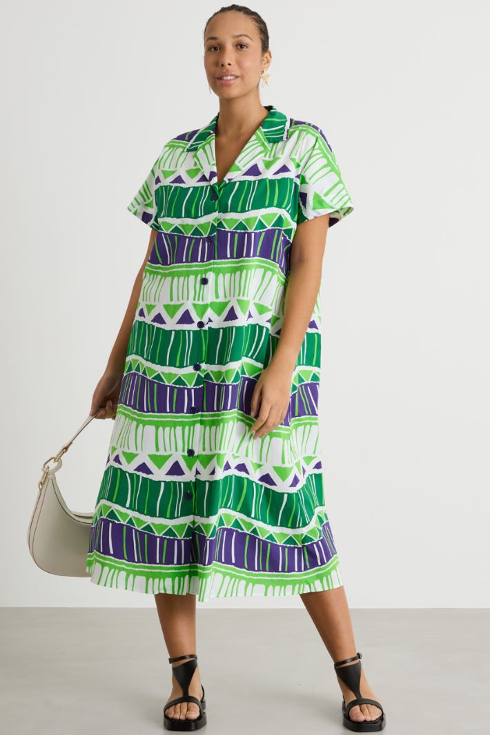 Poplin shirt dress Intrend