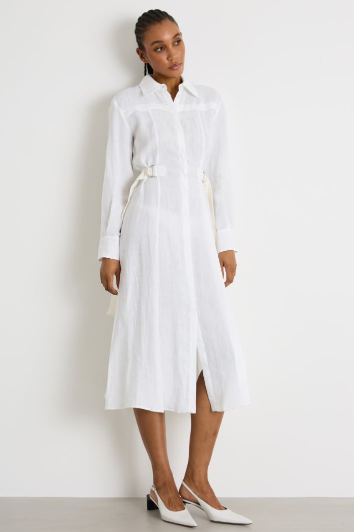 Linen shirt dress Intrend - 2
