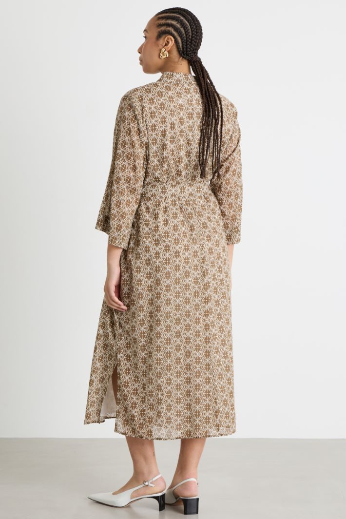 Abito in voile con stampa Intrend - 4