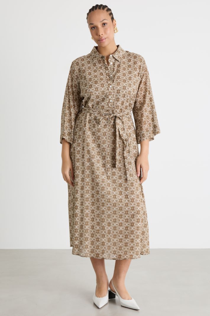 Abito in voile con stampa Intrend - 2