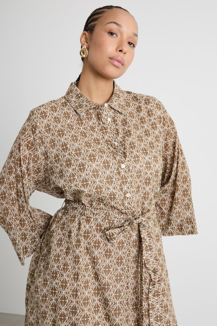 Abito in voile con stampa Intrend - 3