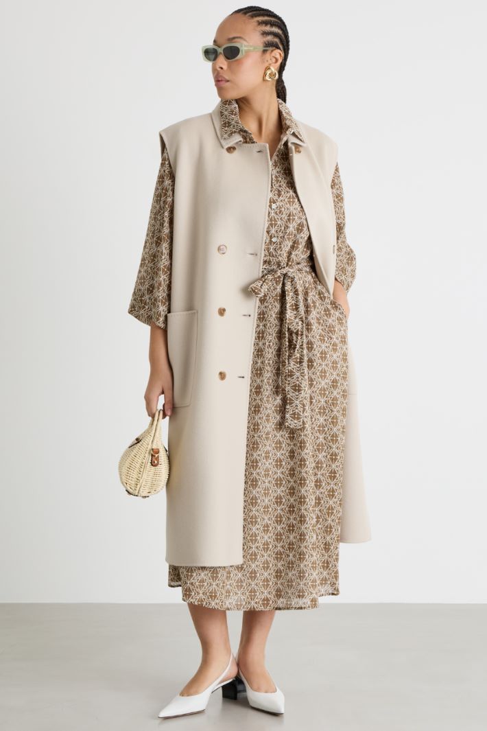 Abito in voile con stampa Intrend