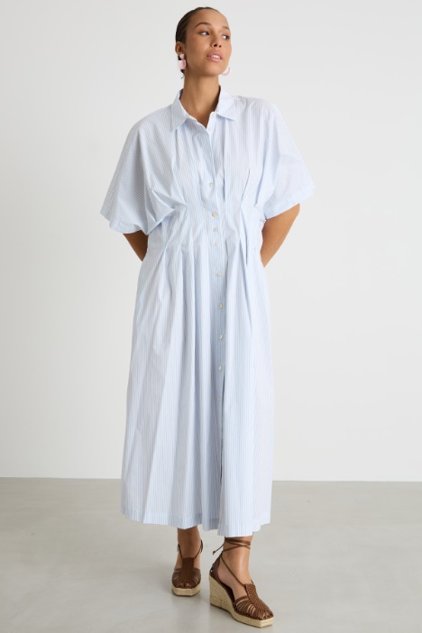 Abito chemisier svasato