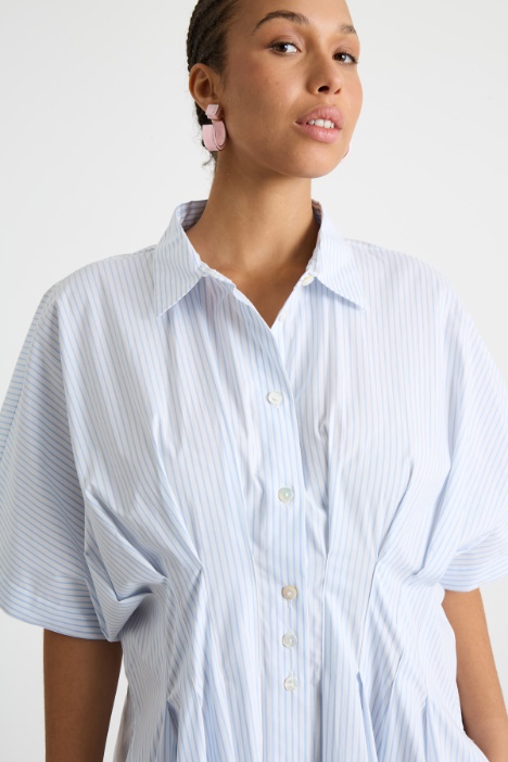 Abito chemisier svasato