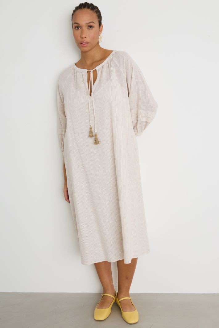 Wide canvas dress Intrend - 2