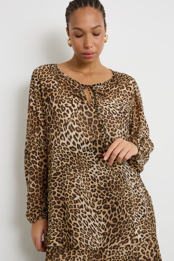 Blusa in georgette Intrend - 2