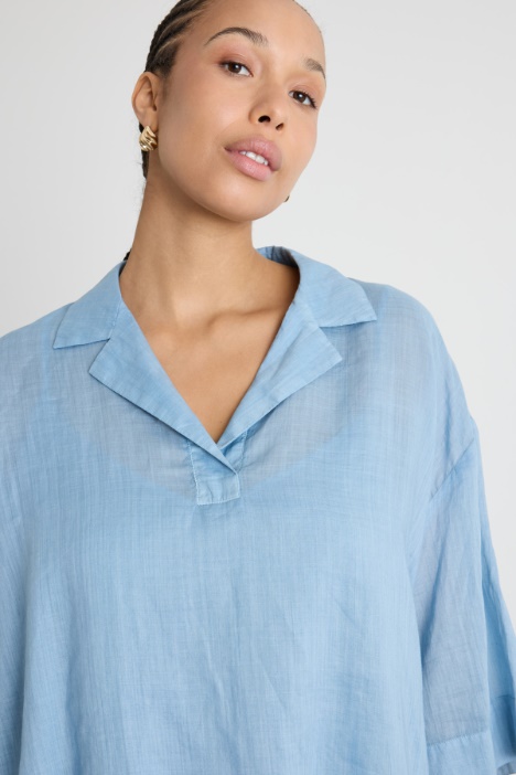 Blusa con top