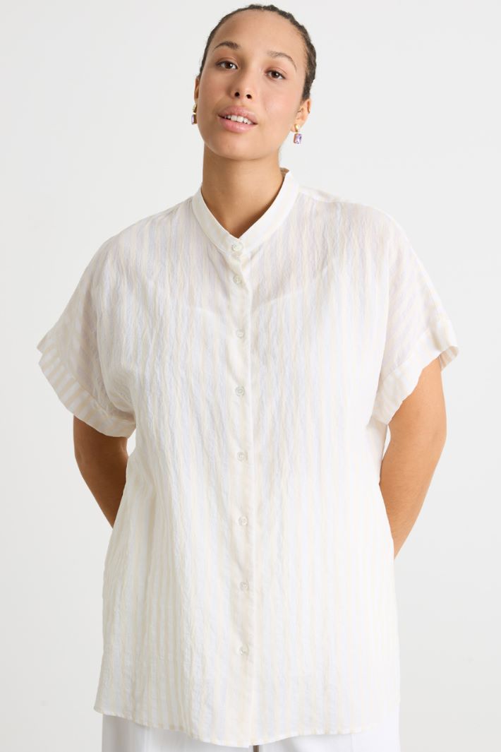 Camicia ampia in organza Intrend - 2